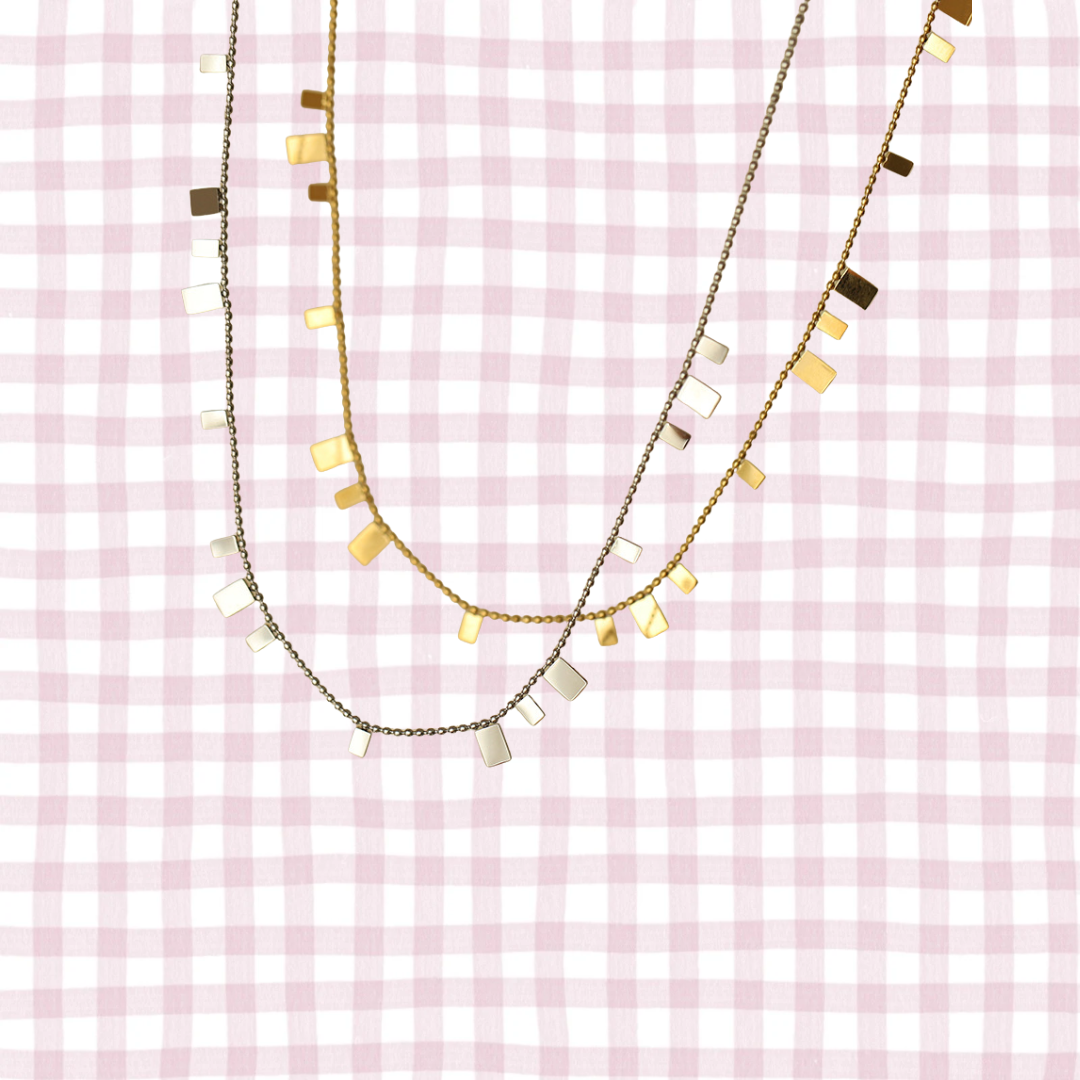 BRONWYN RECTANGLE NECKLACE