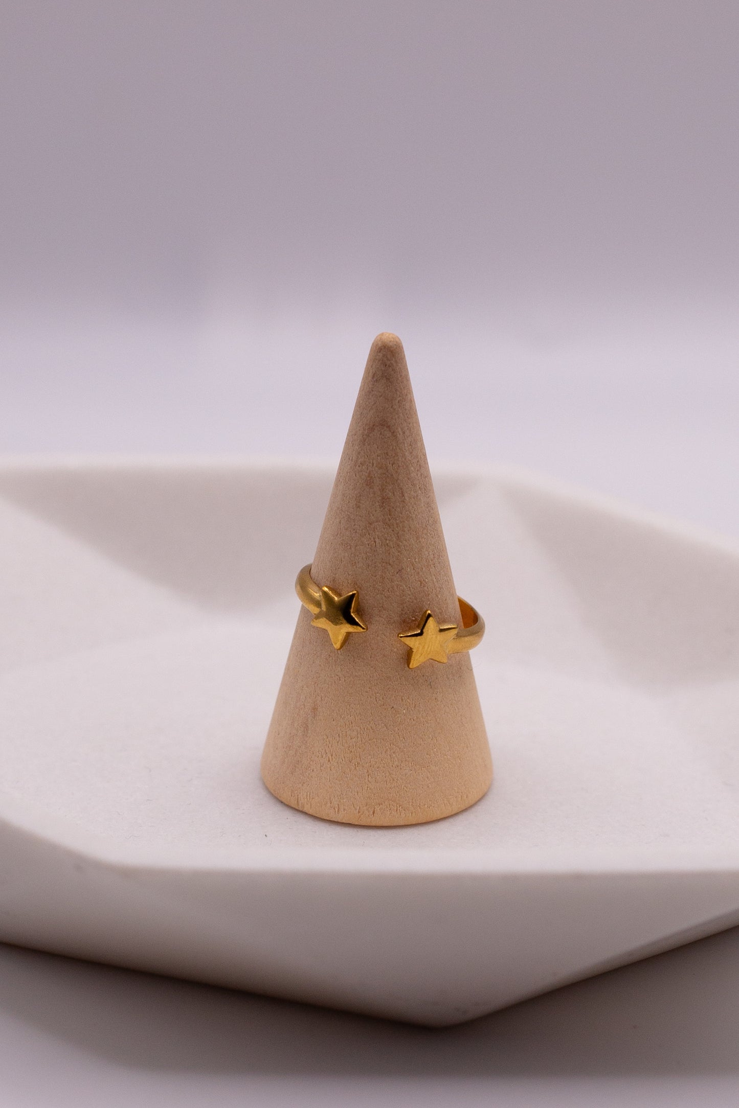 MINA ADJUSTABLE STAR RING