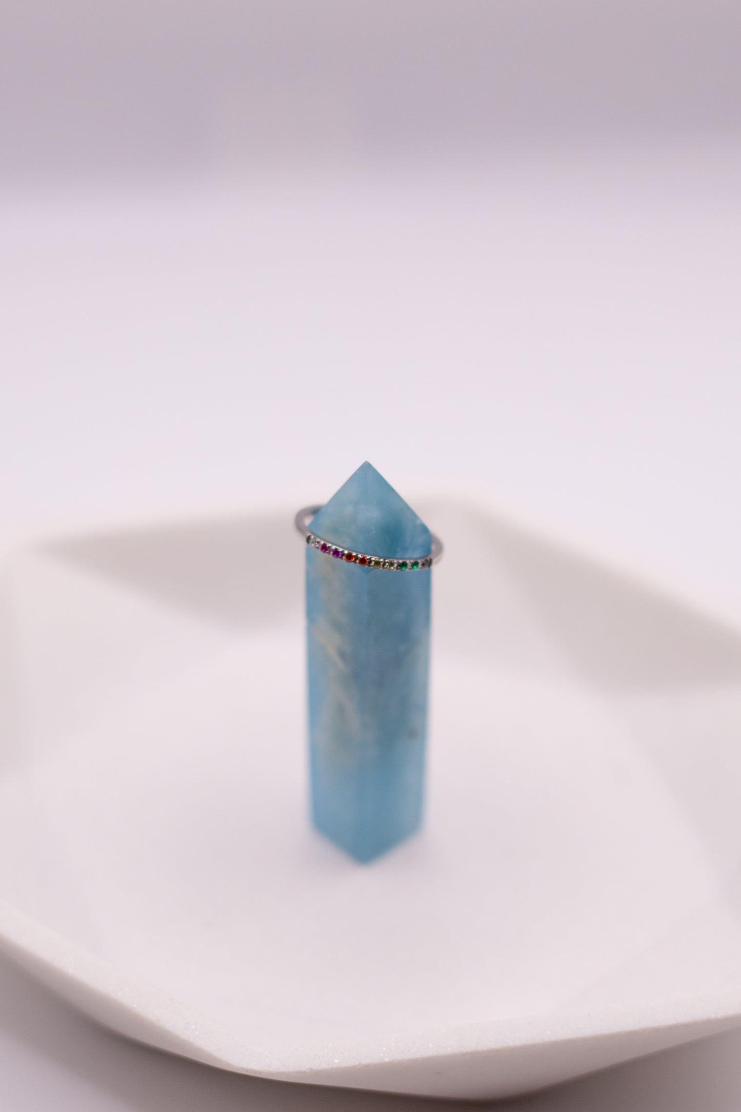 CASSIE COLOURFUL DIAMOND RING