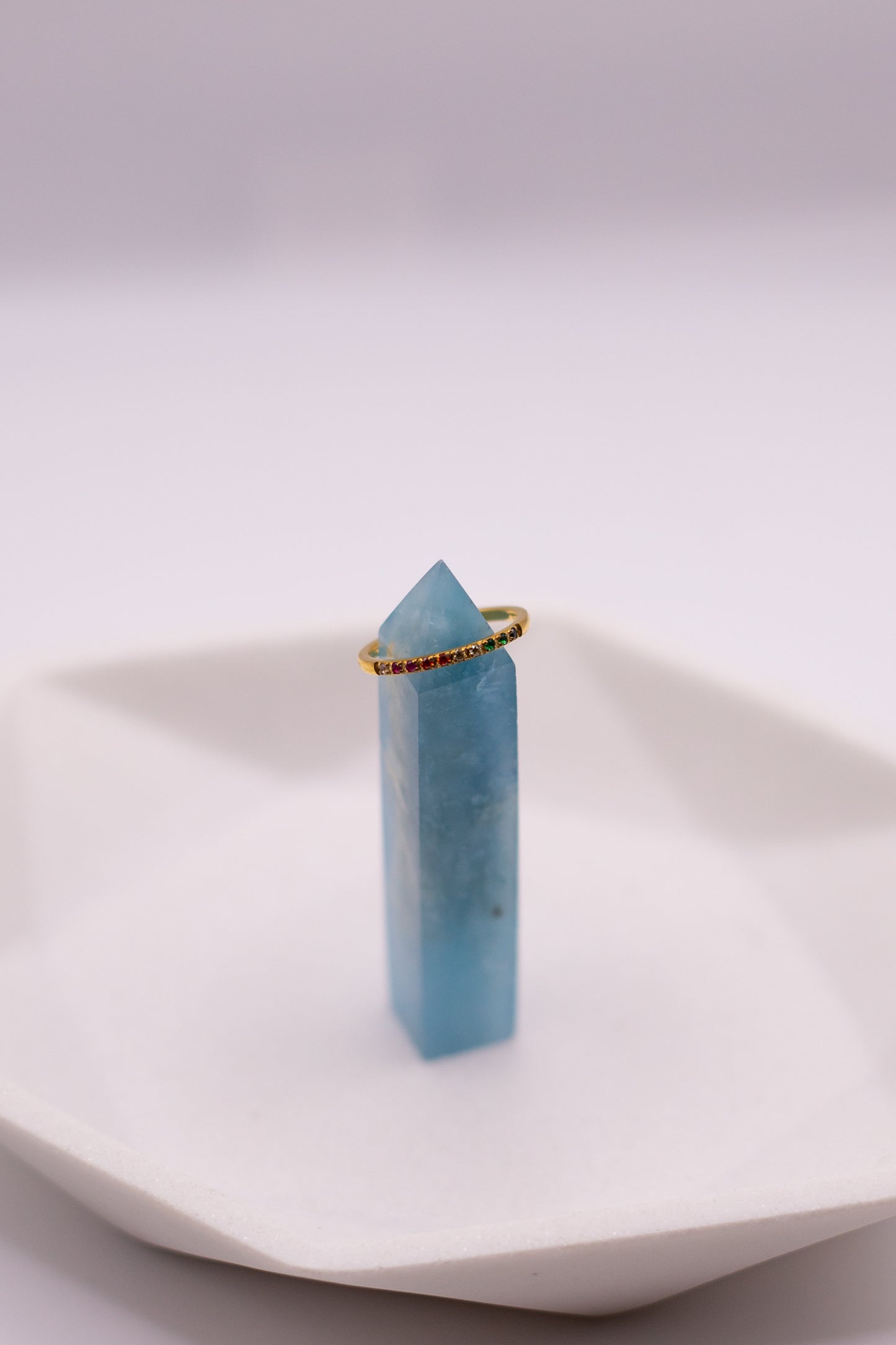 CASSIE COLOURFUL DIAMOND RING