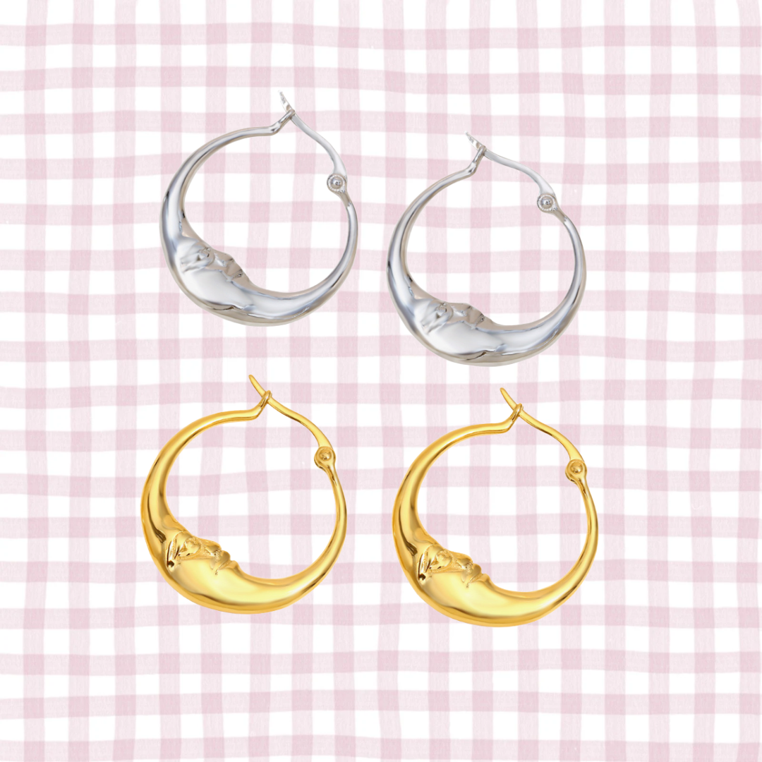 NYRA MOON HOOPS
