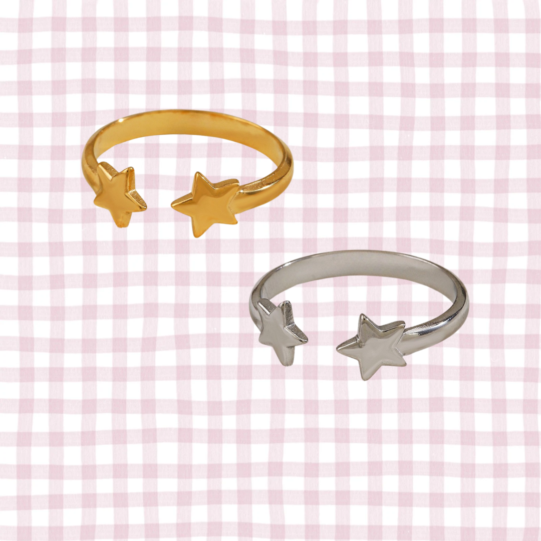 MINA ADJUSTABLE STAR RING