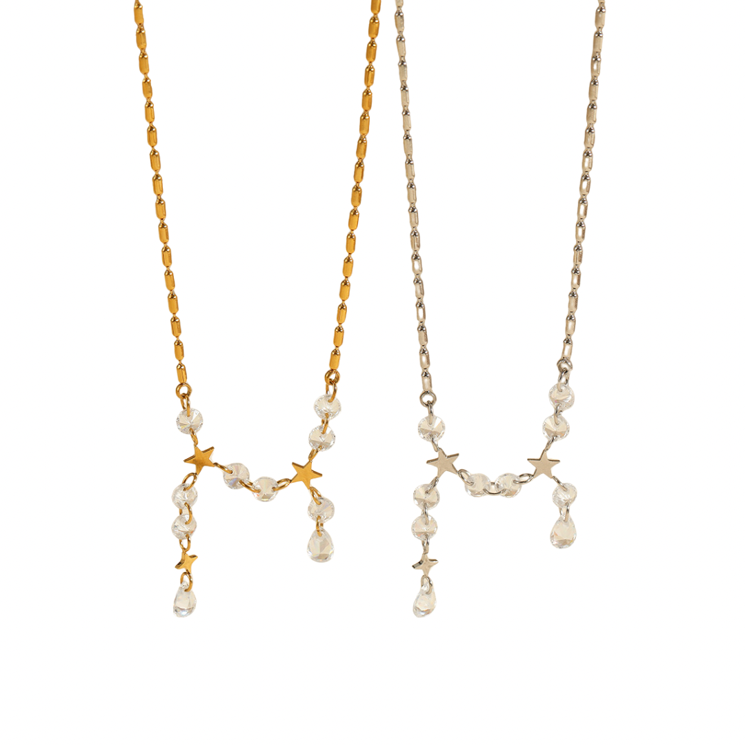STAR GEM DROP NECKLACE