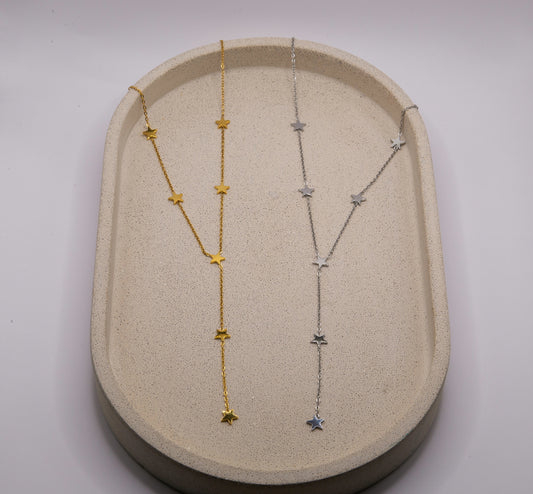 GEORGIE STAR DROP NECKLACE