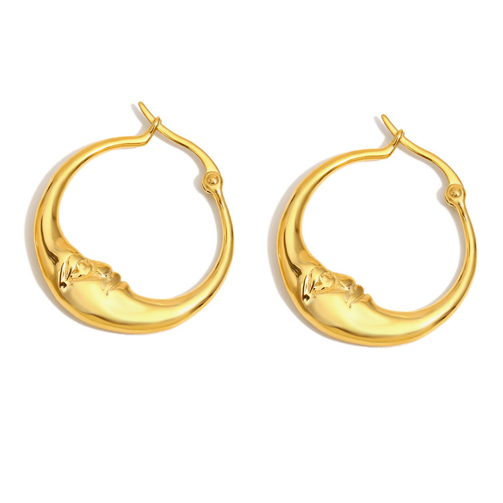 NYRA MOON HOOPS