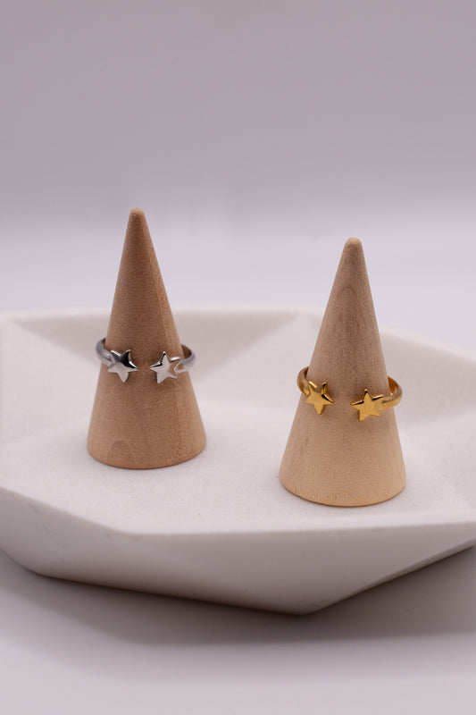 MINA ADJUSTABLE STAR RING