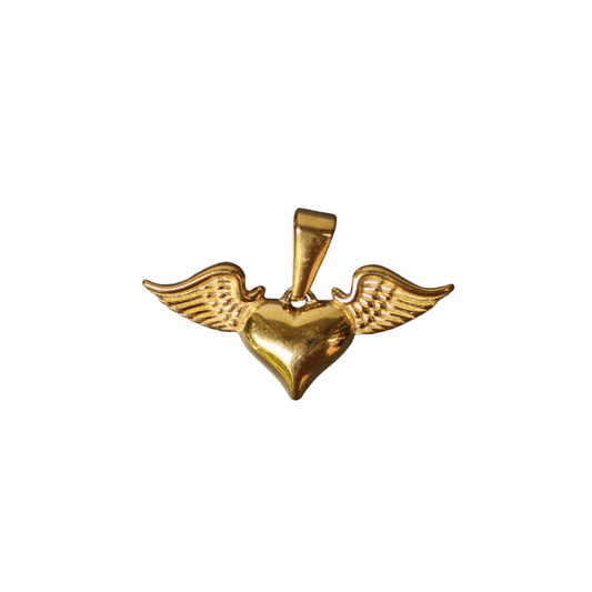 ANGEL HEART CHARM