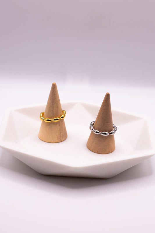 MAIA PUFF ADJUSTABLE RING