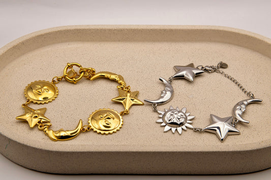 SUN AND MOON BRACELET