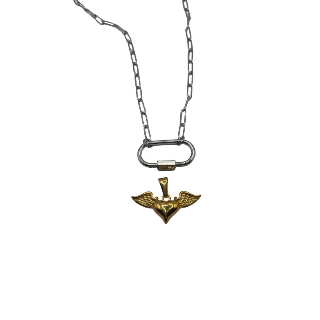 ANGEL HEART CHARM
