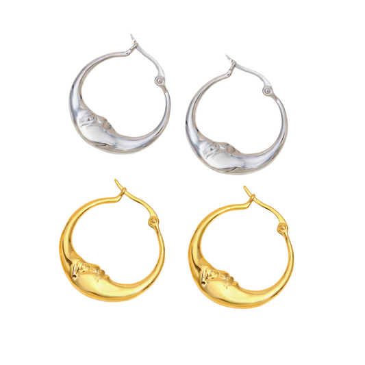 NYRA MOON HOOPS
