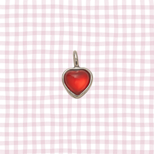RED HEART CHARM