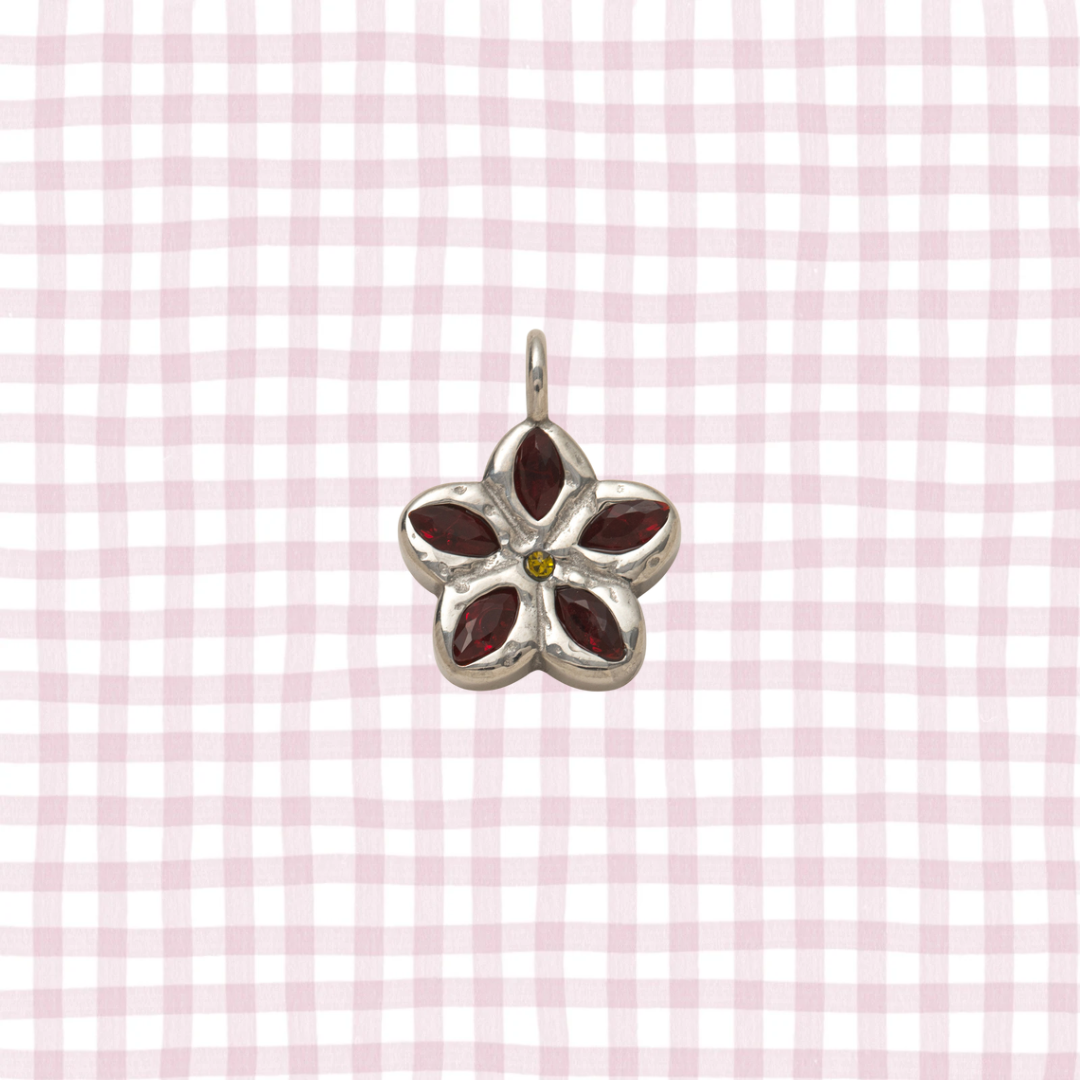 DARK FLOWER CHARM