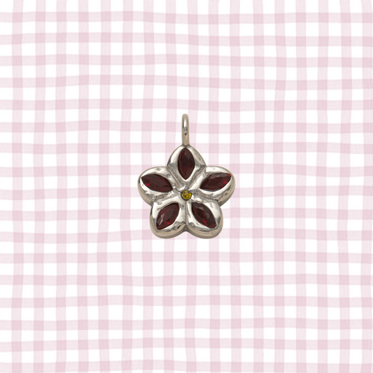 DARK FLOWER CHARM