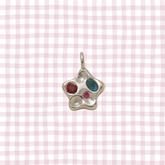 MULTI GEM STAR CHARM