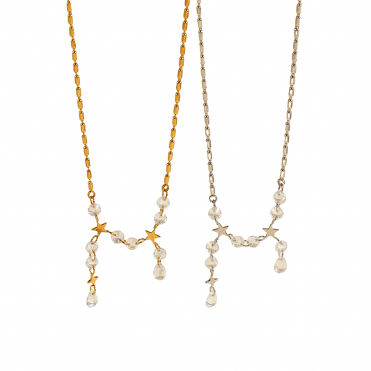 STAR GEM DROP NECKLACE